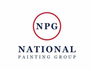 National Painting Group logo design by 48art