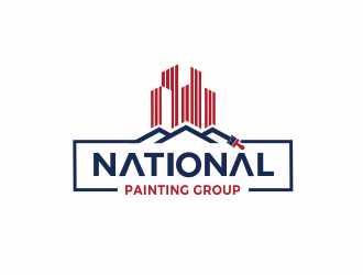 National Painting Group logo design by kimora