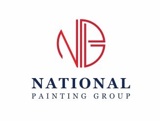 National Painting Group logo design by 48art