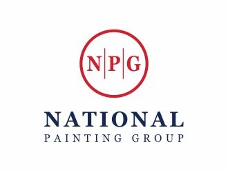 National Painting Group logo design by 48art