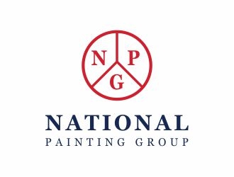 National Painting Group logo design by 48art