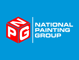 National Painting Group logo design by akhi