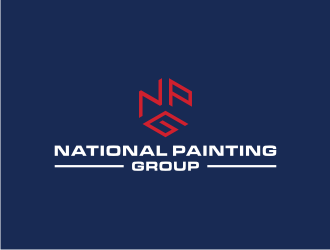 National Painting Group logo design by yeve
