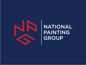 National Painting Group logo design by yeve