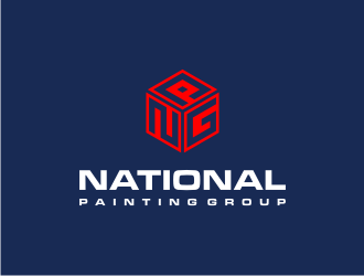 National Painting Group logo design by enilno