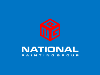 National Painting Group logo design by enilno