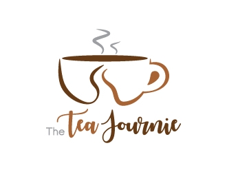 The Tea Journie logo design by Boomstudioz