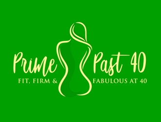 Prime Past 40 logo design by DreamLogoDesign