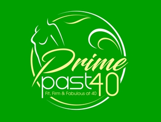 Prime Past 40 logo design by DreamLogoDesign