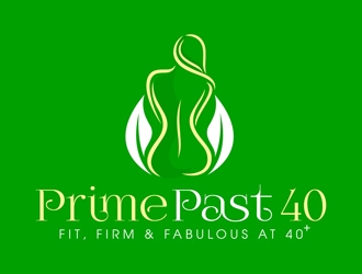 Prime Past 40 logo design by DreamLogoDesign