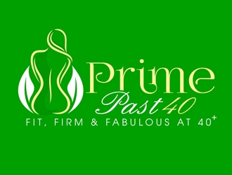 Prime Past 40 logo design by DreamLogoDesign