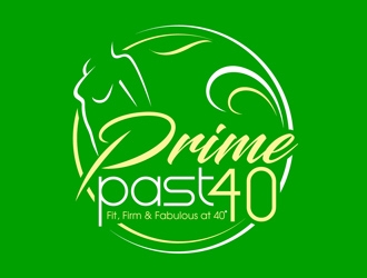 Prime Past 40 logo design by DreamLogoDesign