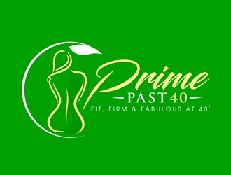 Prime Past 40 logo design by DreamLogoDesign