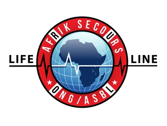 AFRIK SECOURS logo design by DreamLogoDesign