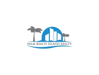 Palm Beach Island Realty logo design by bcendet