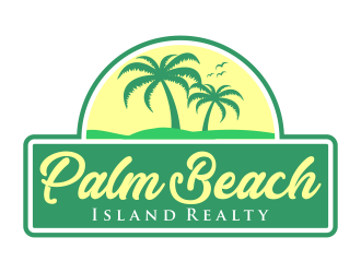 Palm Beach Island Realty logo design by rykos