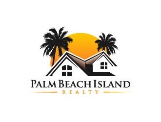 Palm Beach Island Realty logo design by Alex7390