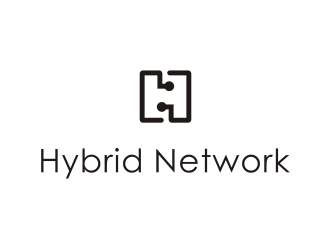 Hybrid Network logo design by enilno