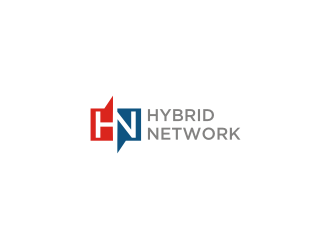 Hybrid Network logo design by Diancox