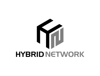 Hybrid Network logo design by dewipadi