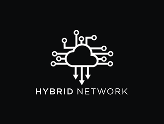 Hybrid Network logo design by checx