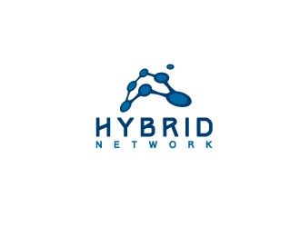Hybrid Network logo design by jhanxtc