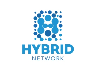 Hybrid Network logo design by ingenious007