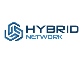 Hybrid Network logo design by akilis13