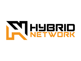 Hybrid Network logo design by mikael