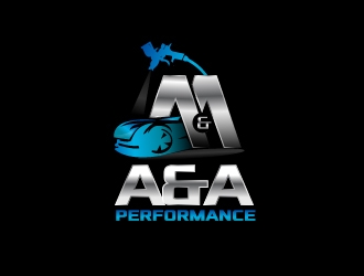 A&A Performance logo design by art-design