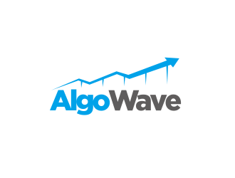 AlgoWave logo design by YONK
