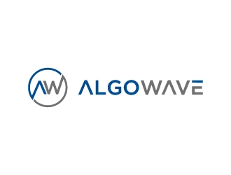 AlgoWave logo design by labo