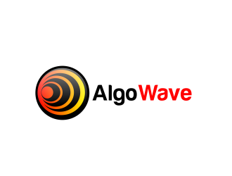 AlgoWave logo design by serprimero