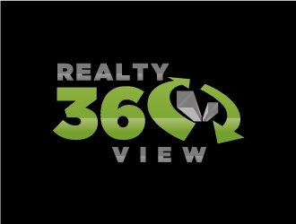 Realty 360 View logo design by Boomstudioz