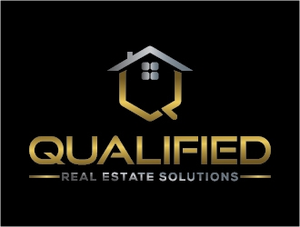 Qualified Real Estate Solutions logo design by onep