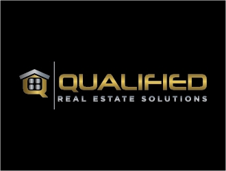 Qualified Real Estate Solutions logo design by onep