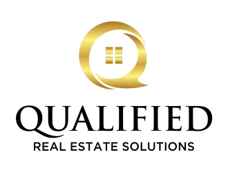 Qualified Real Estate Solutions logo design by cikiyunn