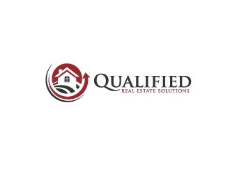 Qualified Real Estate Solutions logo design by jhanxtc
