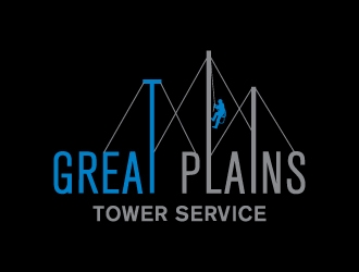 Great Plains Tower Service  logo design by Boomstudioz