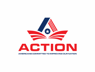 ACTION - Americans Committed To Improving Our Nation logo design by haidar