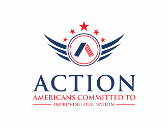 ACTION - Americans Committed To Improving Our Nation logo design by haidar