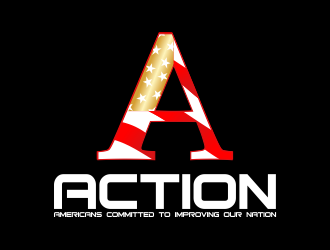 ACTION - Americans Committed To Improving Our Nation logo design by done