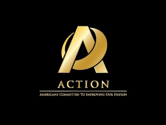 ACTION - Americans Committed To Improving Our Nation logo design by serdadu