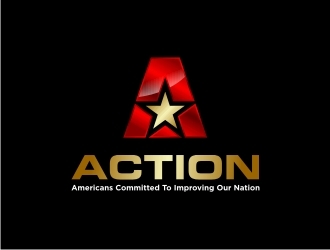 ACTION - Americans Committed To Improving Our Nation logo design by GemahRipah