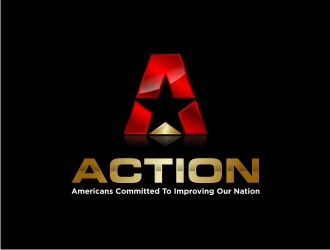 ACTION - Americans Committed To Improving Our Nation logo design by GemahRipah