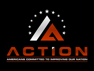 ACTION - Americans Committed To Improving Our Nation logo design by IrvanB