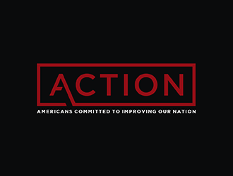 ACTION - Americans Committed To Improving Our Nation logo design by checx