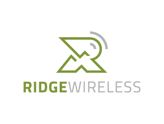 Ridge Wireless logo design by akilis13