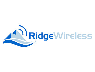 Ridge Wireless logo design by Republik