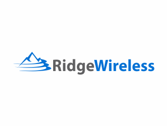 Ridge Wireless logo design by mletus